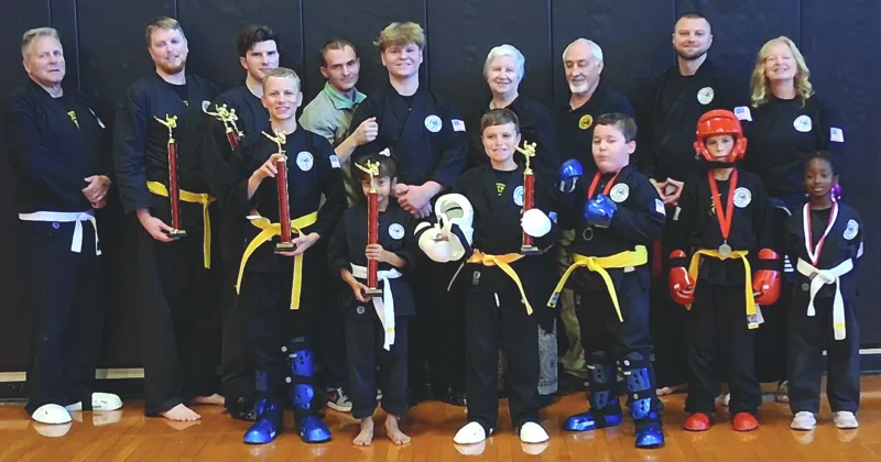 Local karate school wins multiple awards at tournament in Bellefonte recently